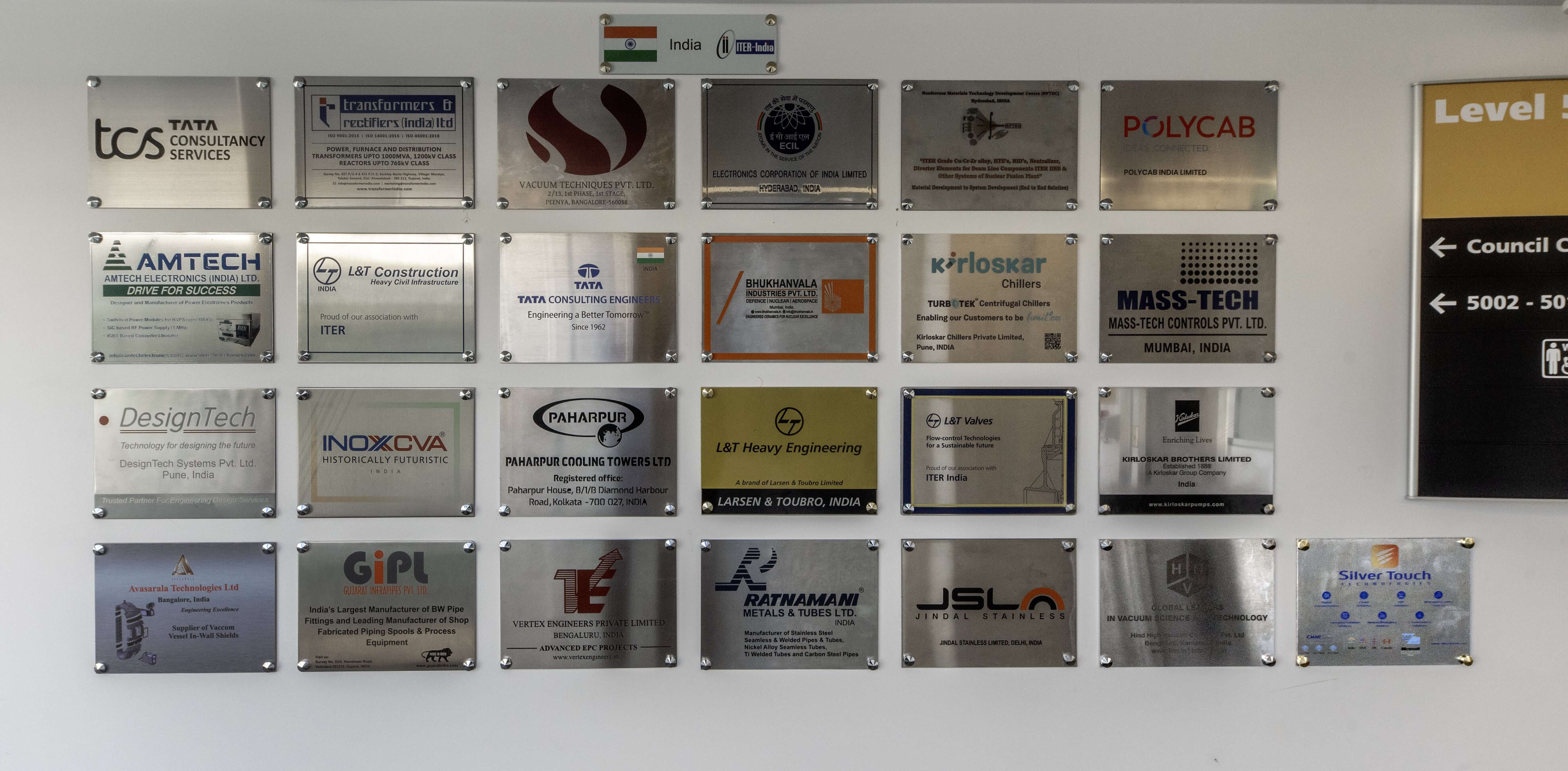 Silver Touch Technologies Honored on the Industry Wall of Honour at ITER
